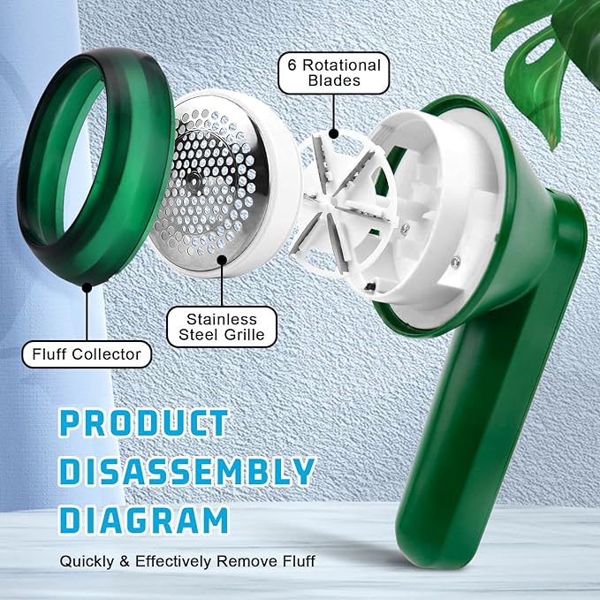 Rechargeable Electric Lint Remover | مزيل الوبر الكهربائي القابل لإعادة الشحن