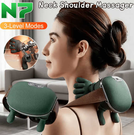 Shoulder & Neck Massager | جهاز تدليك الرقبة والكتفين