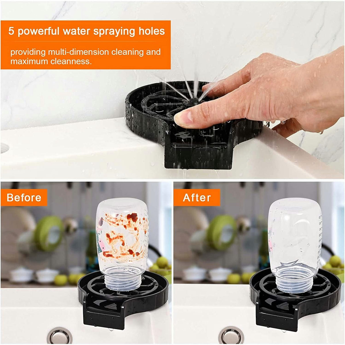 Automatic Sink Cup Washer | غسالة الأكواب الأوتوماتيكية للحوض