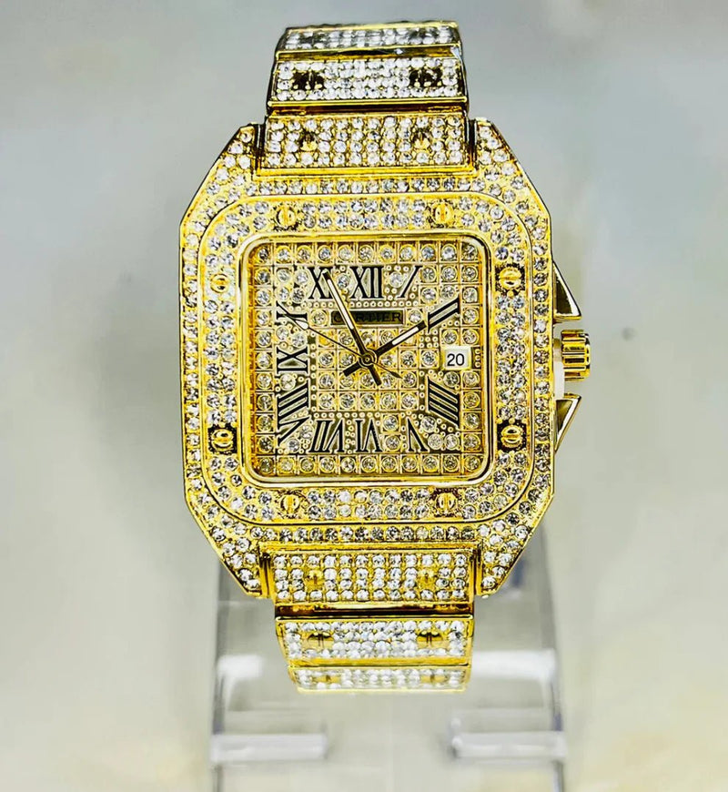 Elegant Gold Watch for Women | ساعة نسائية ذهبية أنيقة