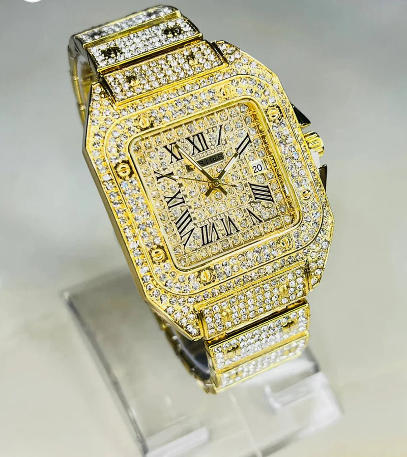 Elegant Gold Watch for Women | ساعة نسائية ذهبية أنيقة